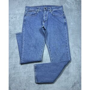 Brooks Brothers Jeans Mens 34x30 Slim Fit Straight Leg Stretch Medium Wash Denim